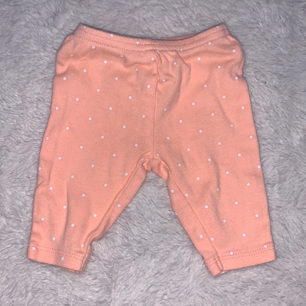 (3 for $10) carters baby girl polkadot leggings